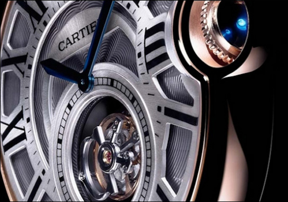 the cartier cadran love tourbillon watch