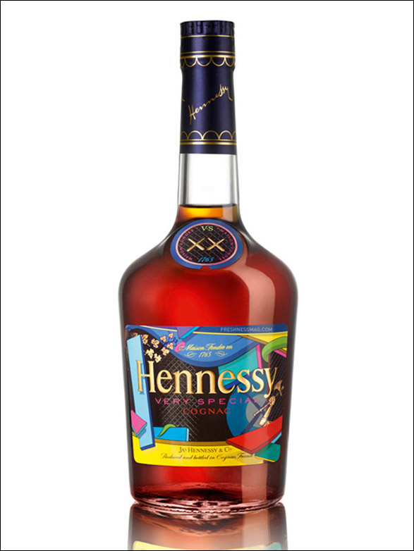 bottle of hennessy