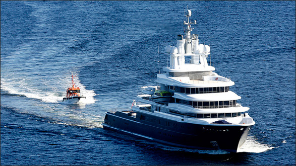 Roman Abramovich Yacht Luna Borrowed By Madonna