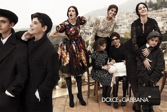 Dolce & Gabbana Fall Winter ’12-’13 Campaign | Twisted Lifestyle